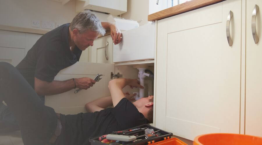 Professional burst pipe repair services in Nimitz, WV